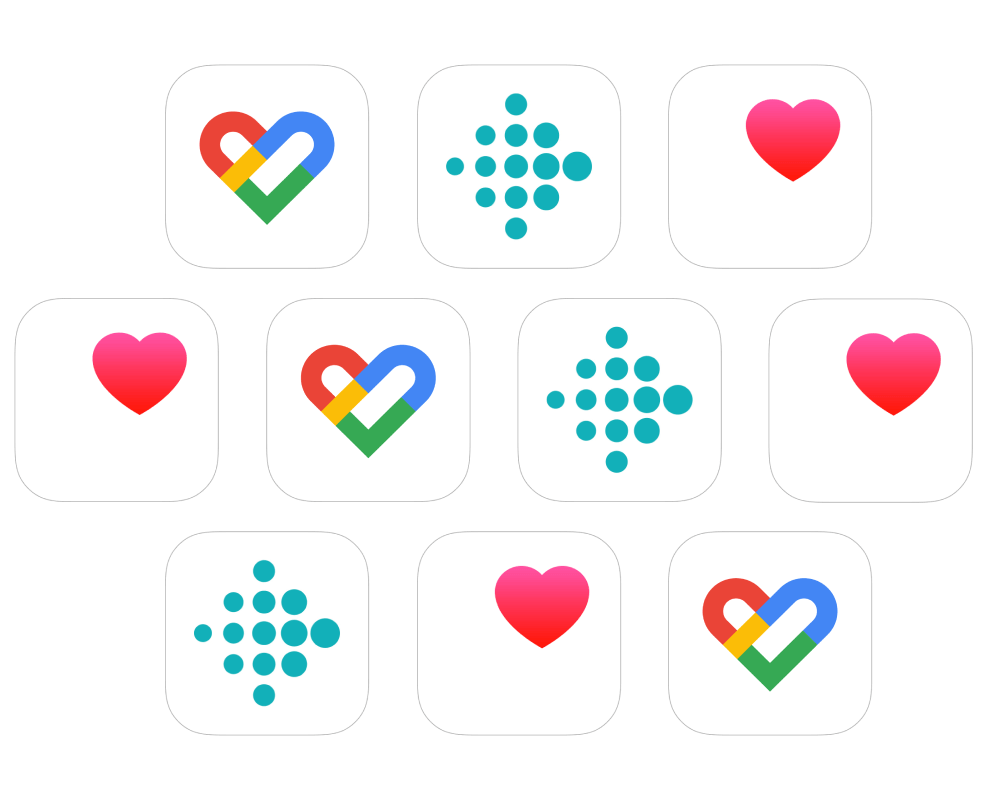 Sync with Apple Health, Google Fit, and Fitbit